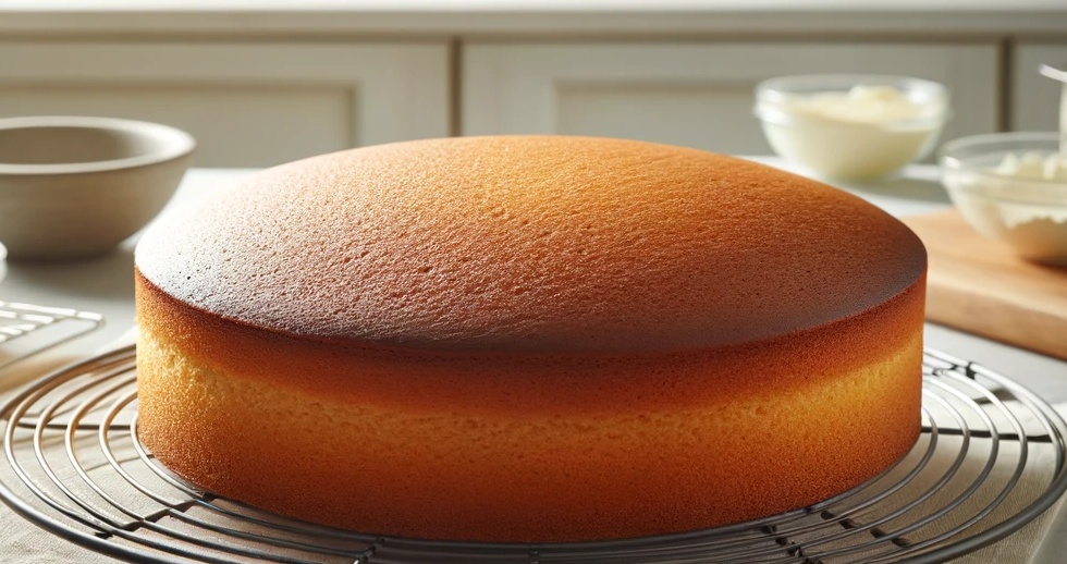 Flat Cake Without Strips