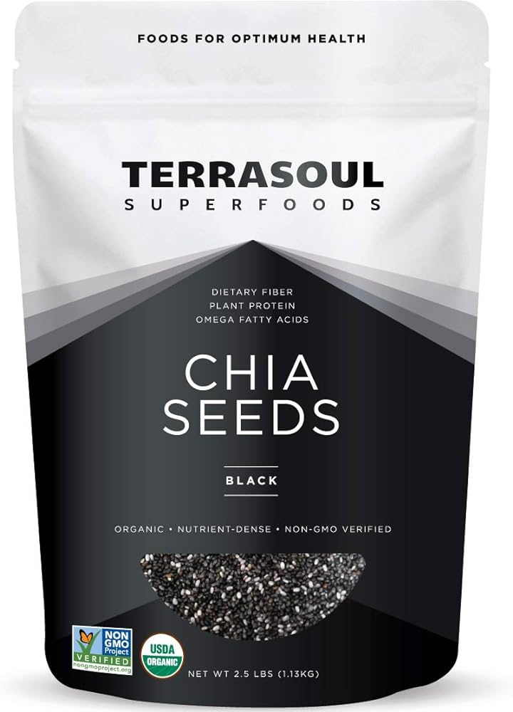 Organic Chia Seeds for Energy Snacks