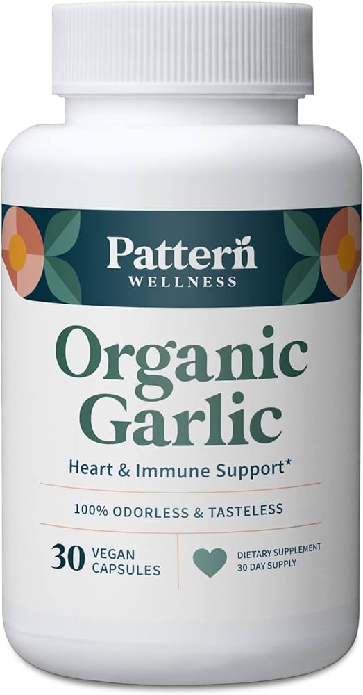 Organic Garlic Bulbs for Immune Health