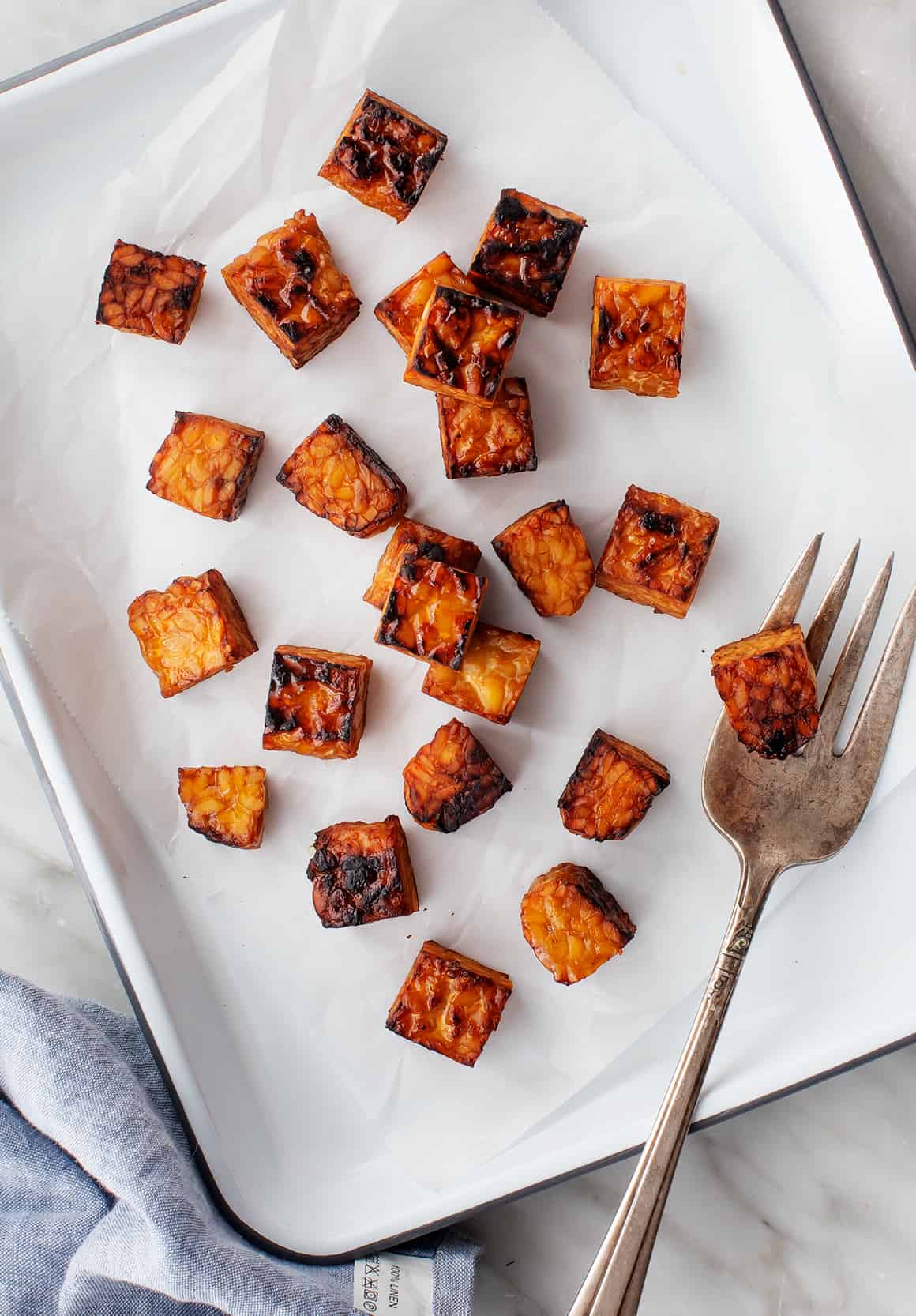 Vegan Gluten-Free Tempeh for Protein