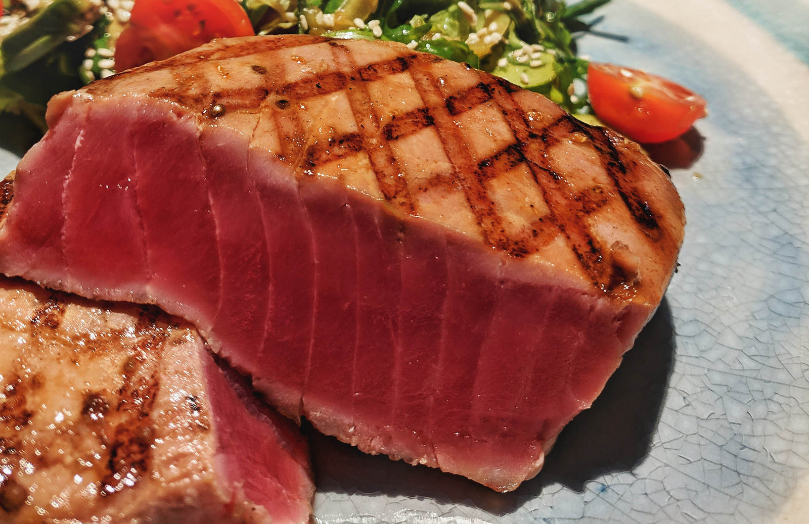 Wild-Caught Tuna Steaks for Grilling