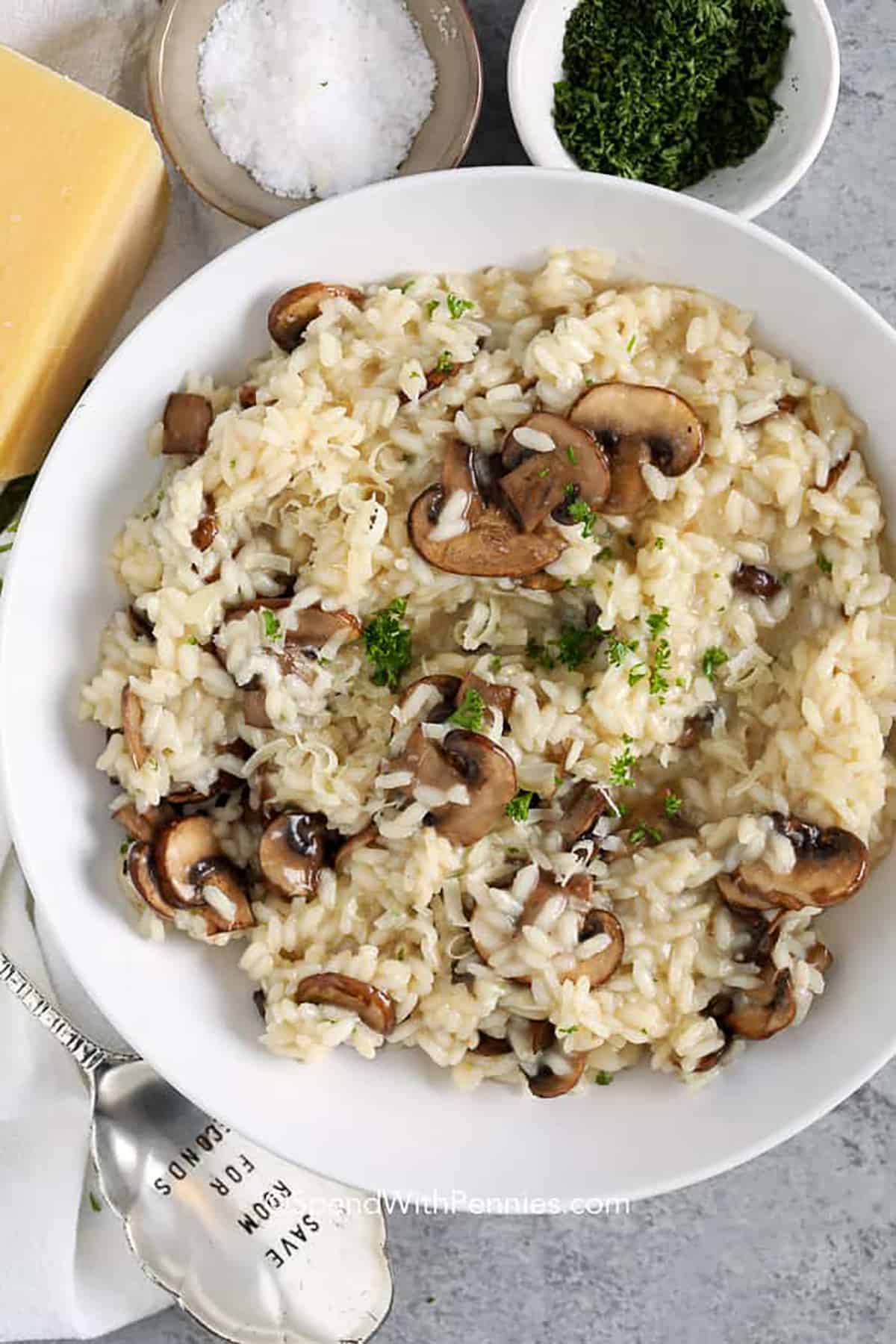 Wild Mushrooms for Gourmet Risotto